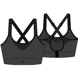 UA Infinity High Heather Women's Sports Bra 1