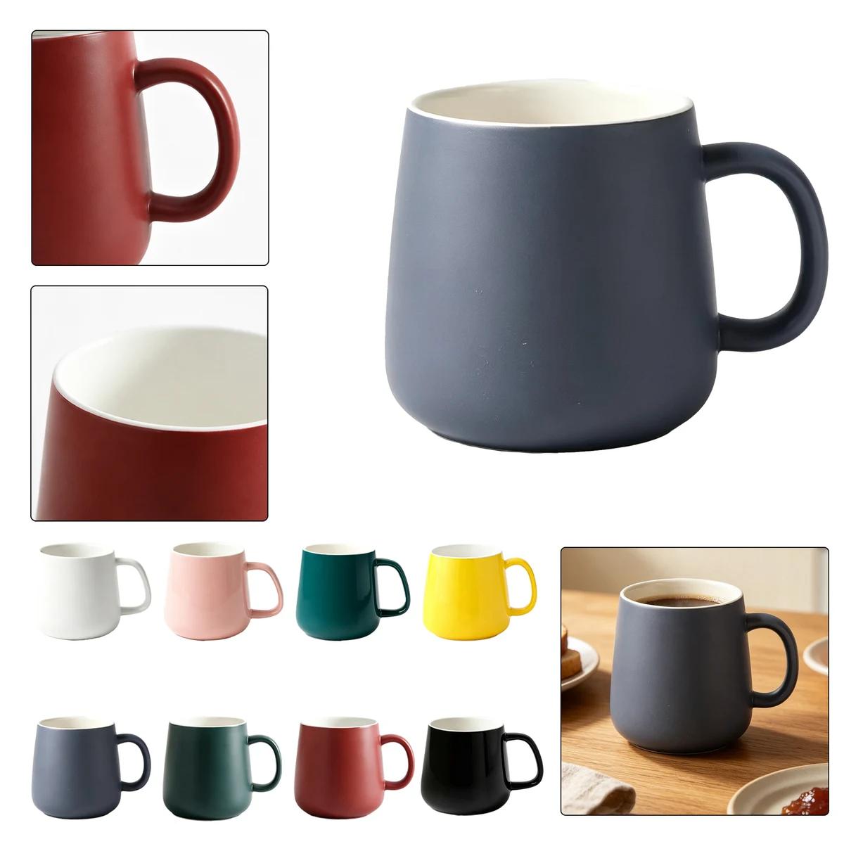 Minimalist Ceramic Coffee Cup 1