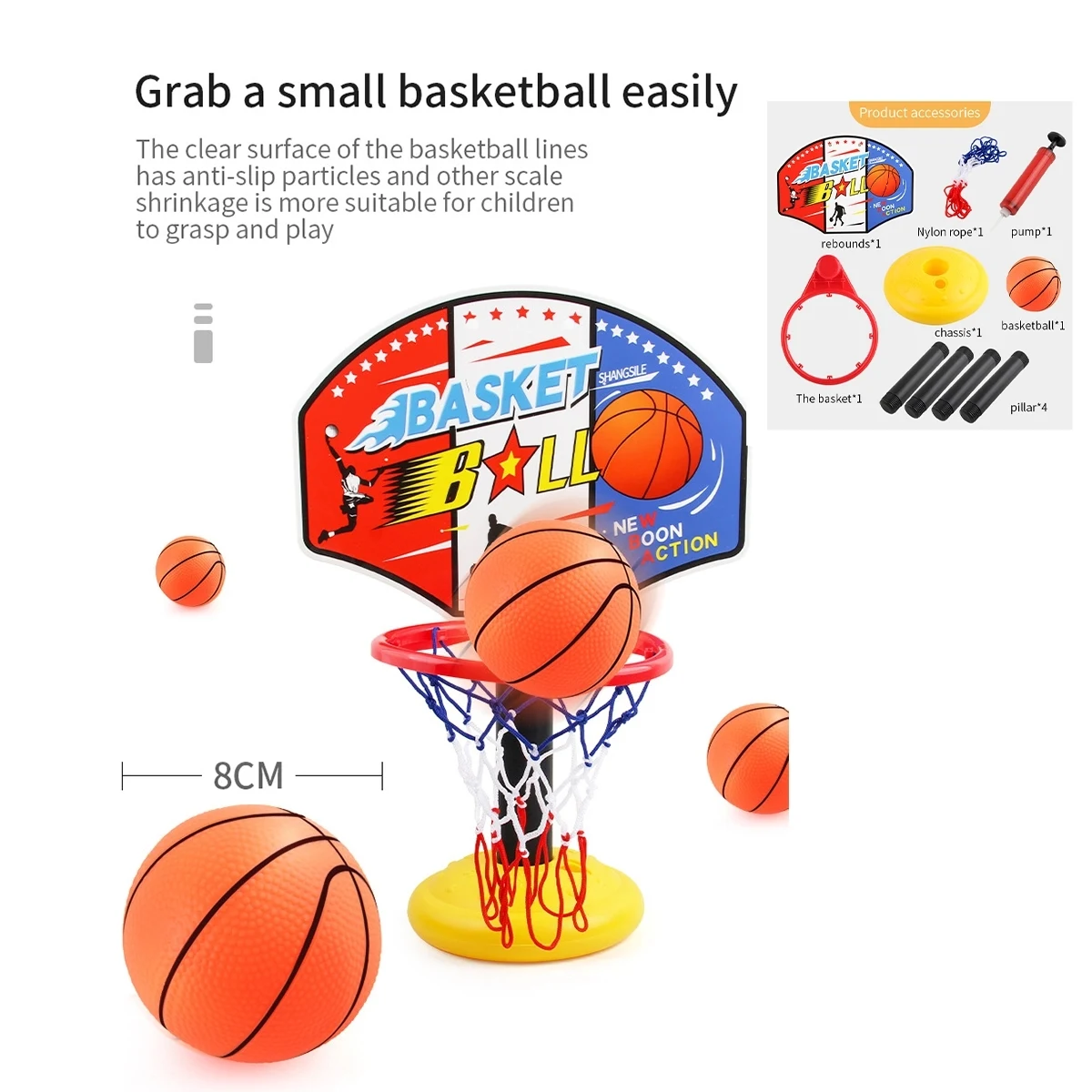 Toy Basketball Set For Kids 1