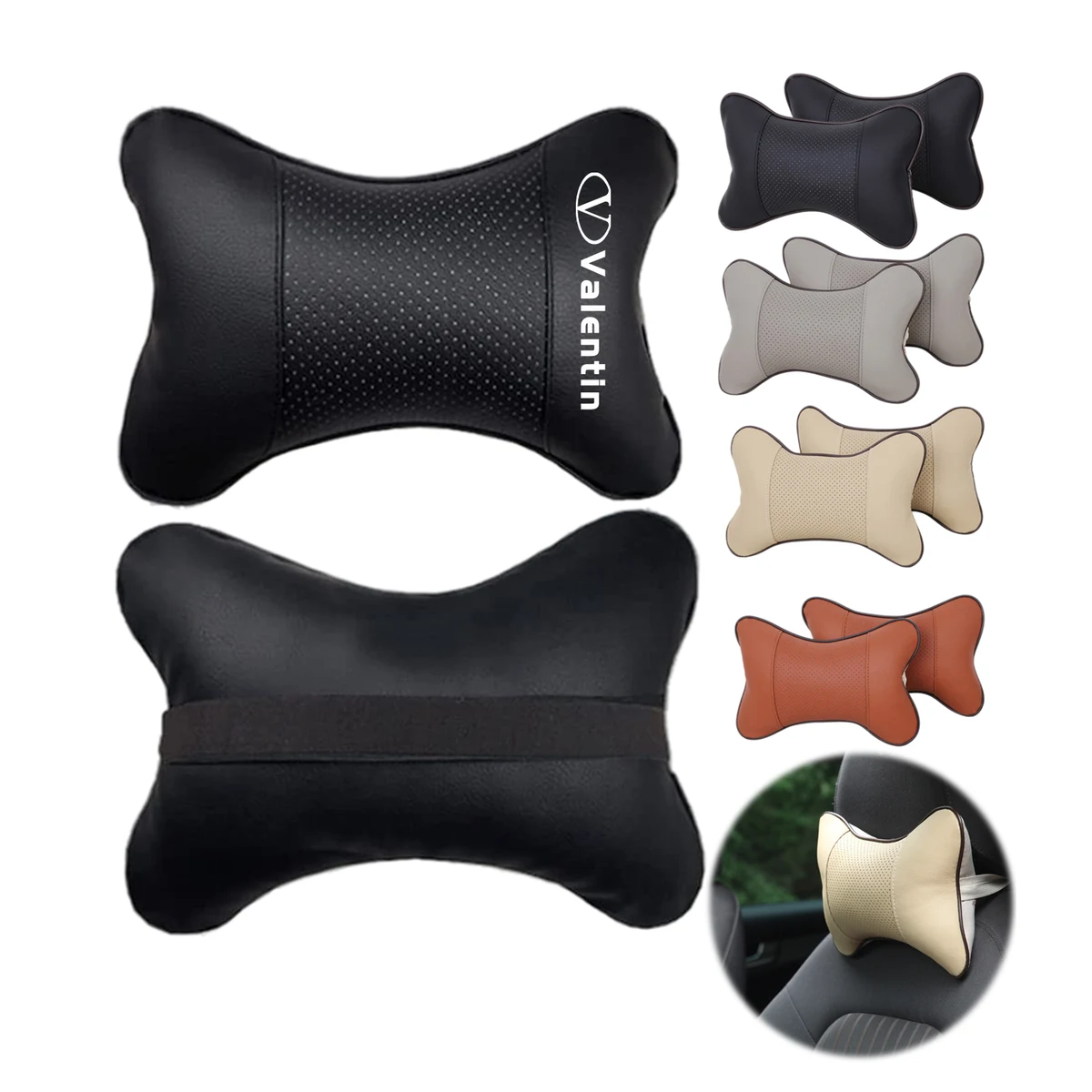 Bone Car Neck Pillow 1