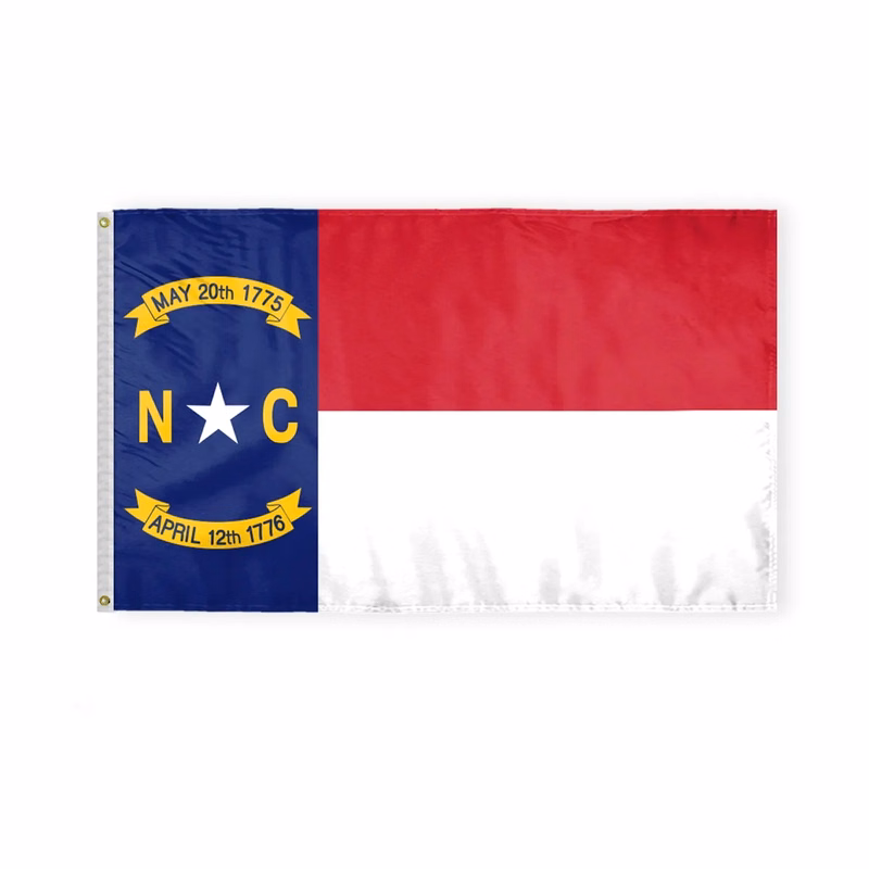 3'x5' North Carolina ePoly Printed Flags