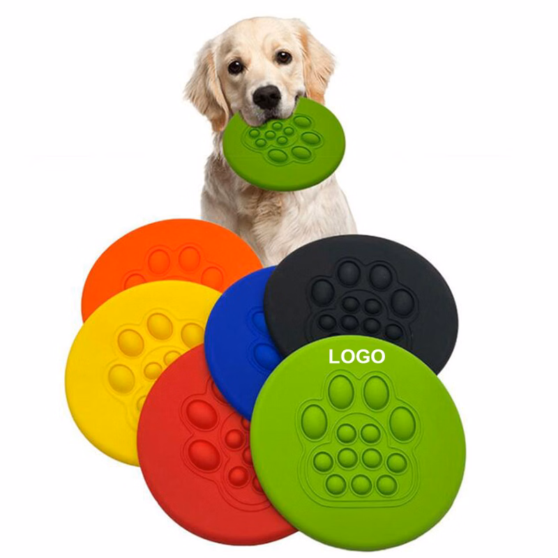 Push Pop Soft Pet Flying Disc