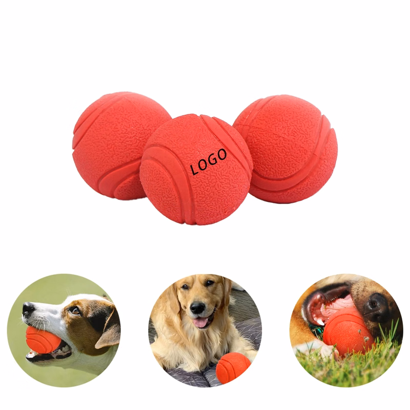 Pet Stretchy Solid Ball With Logo For Pet, Travel