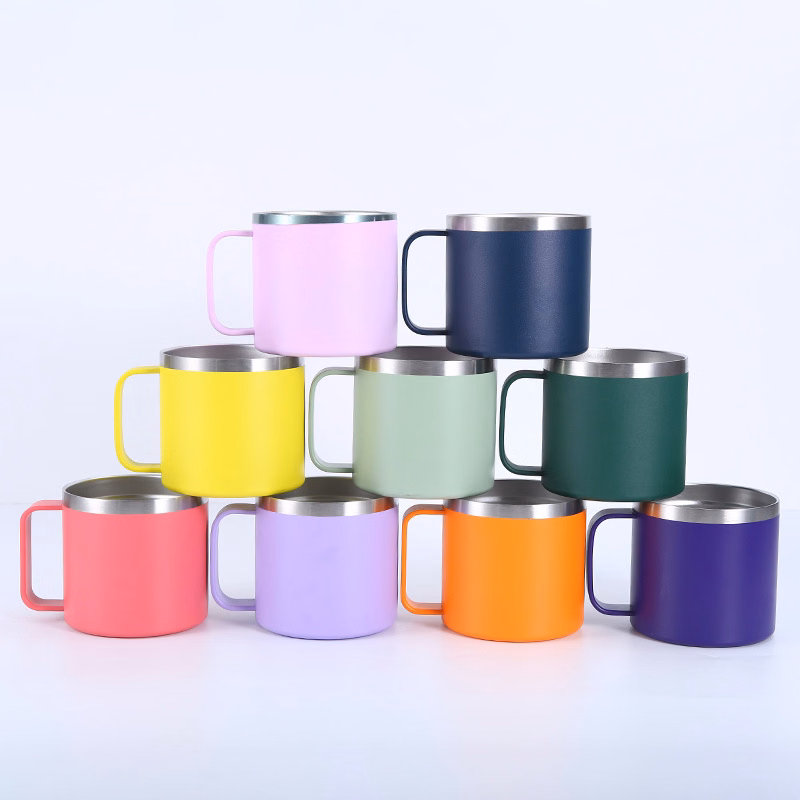 14oz Stainless Steel Camping Mug