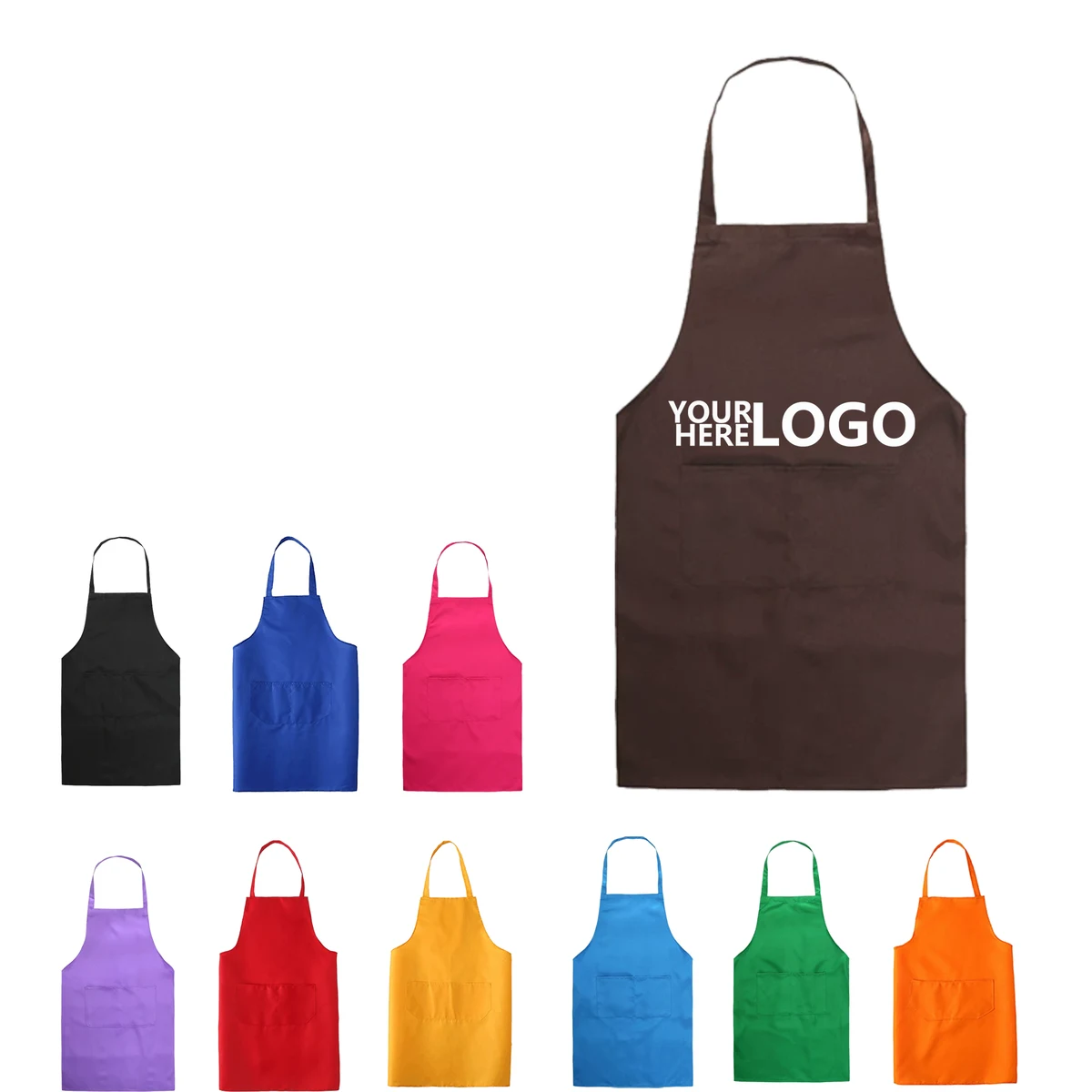 Practical Anti-Stain Water-Proof Polyester Apron 1