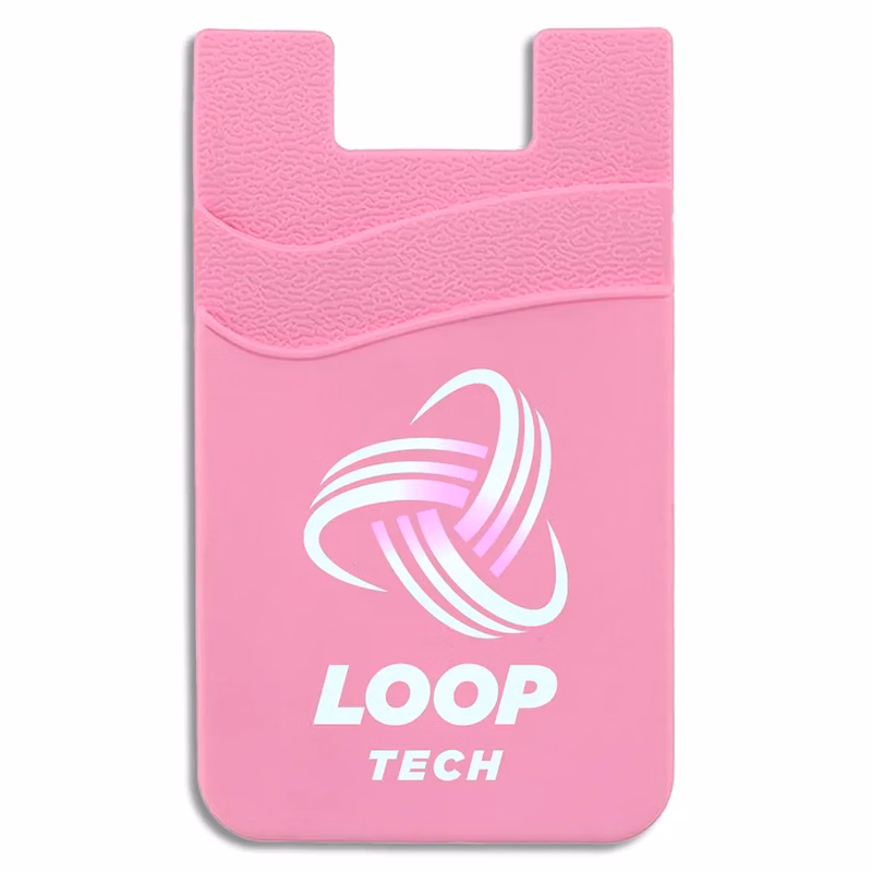 Silicone Phone Wallet Dual Card Holder
