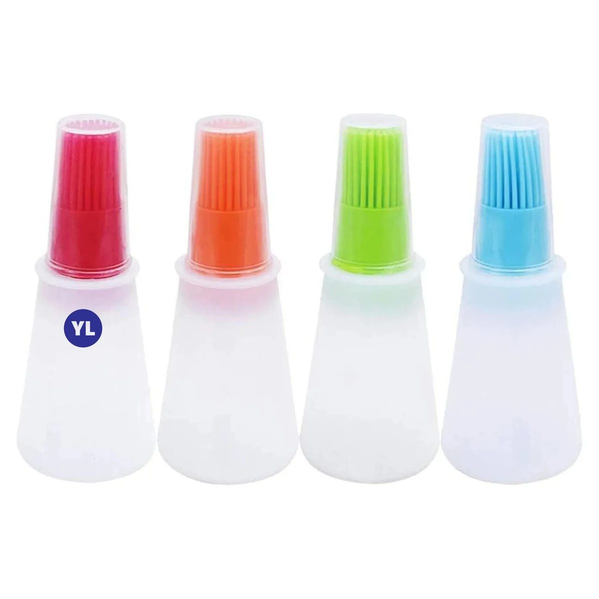 Multicolor Silicone Oil Bottle Brush 1