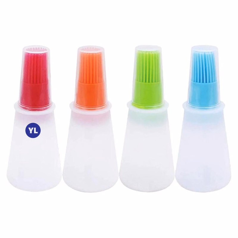 Multicolor Silicone Oil Bottle Brush