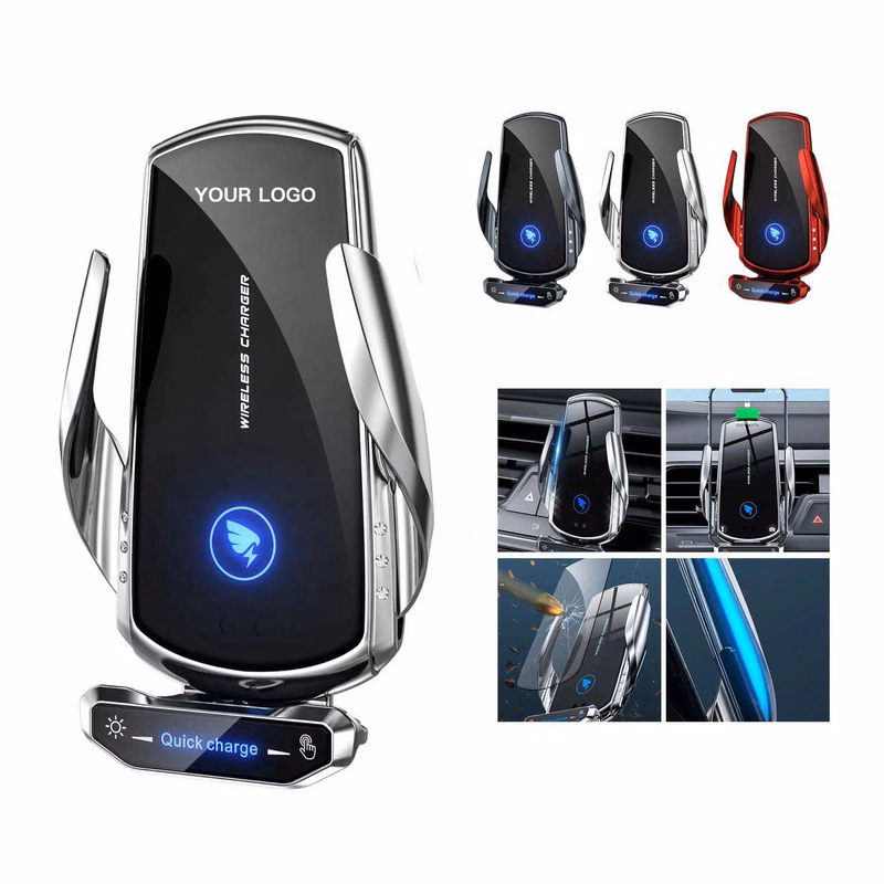Car Phone Holder with 15W Wireless Charging