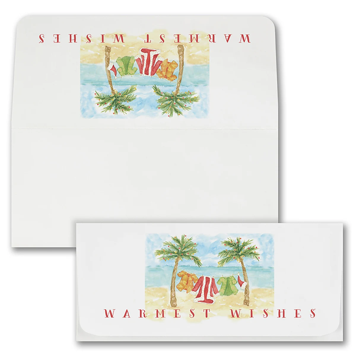 Warmest Wishes Currency Envelope (Palm Beach & Beach) 1