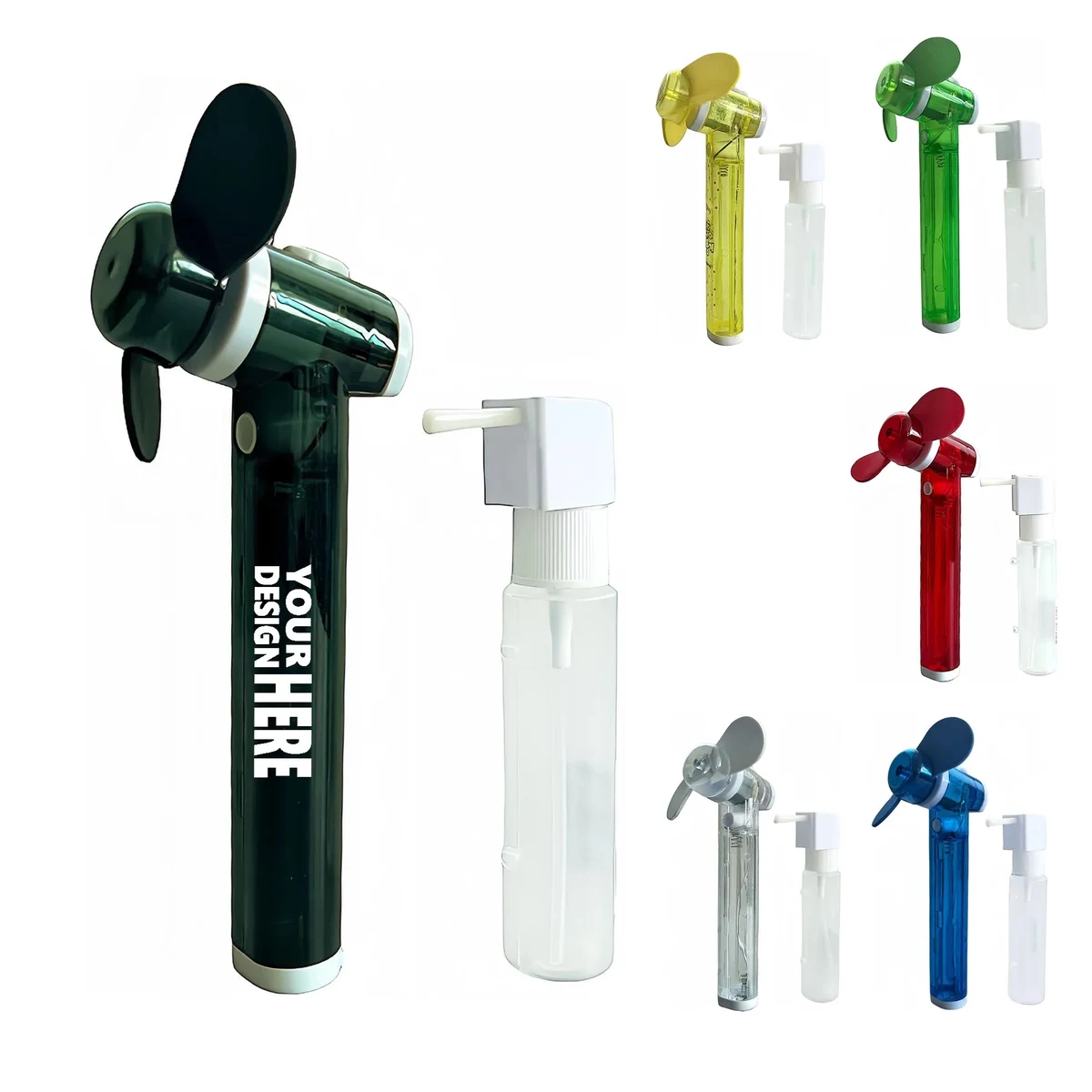 Pocket Sized Portable Misting Spray Fan 1