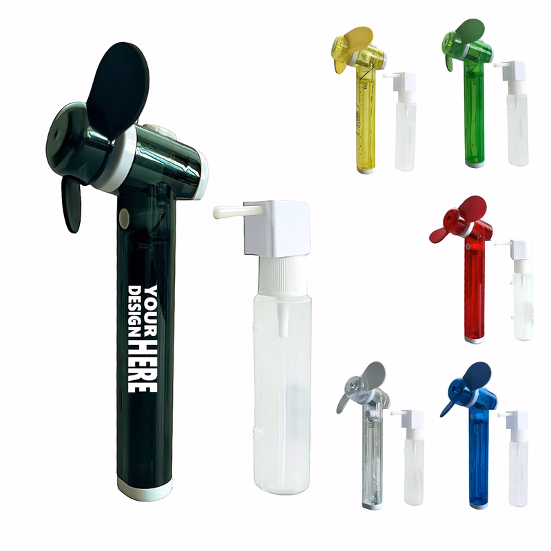 Pocket Sized Portable Misting Spray Fan