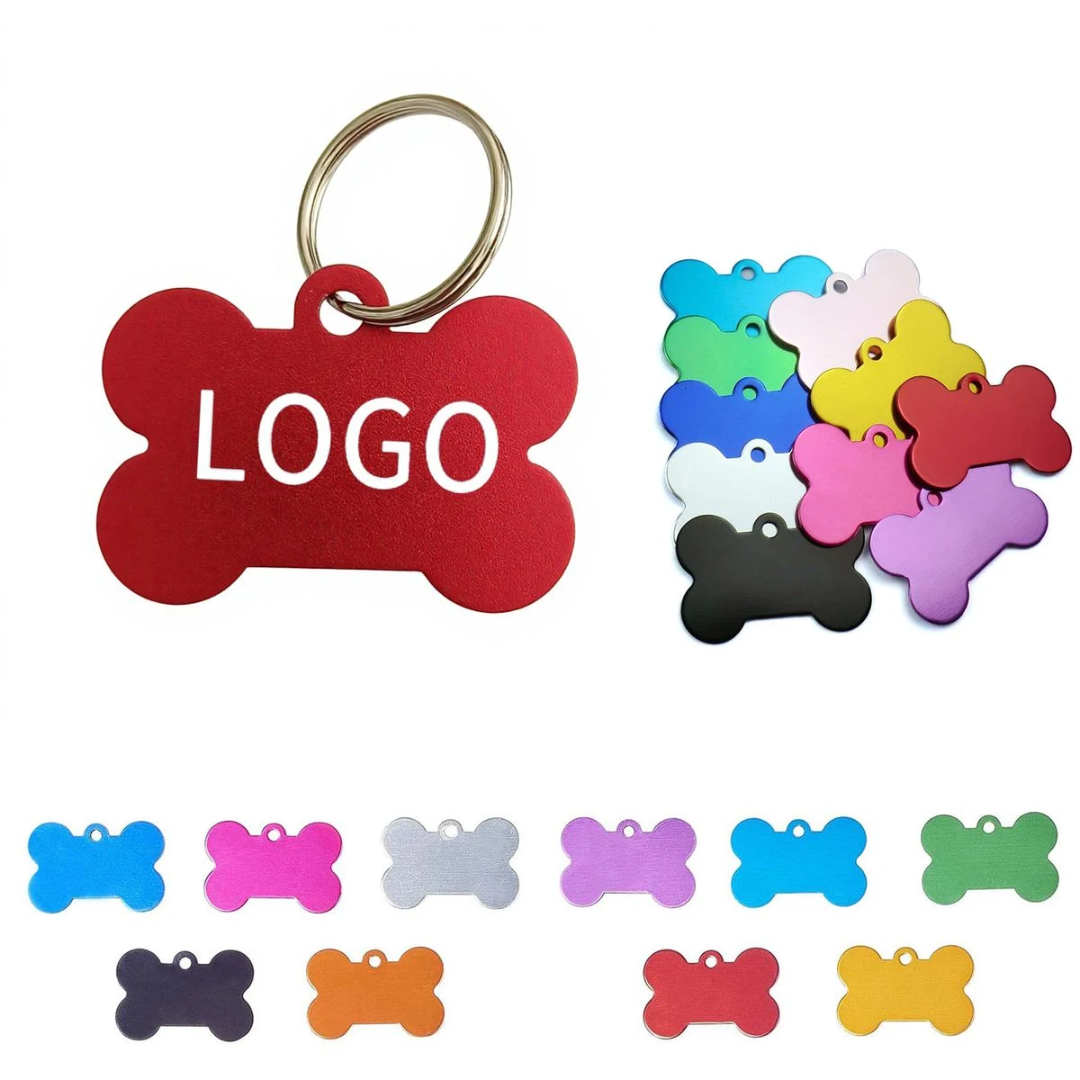 Aluminum Alloy Pet ID Tag 1