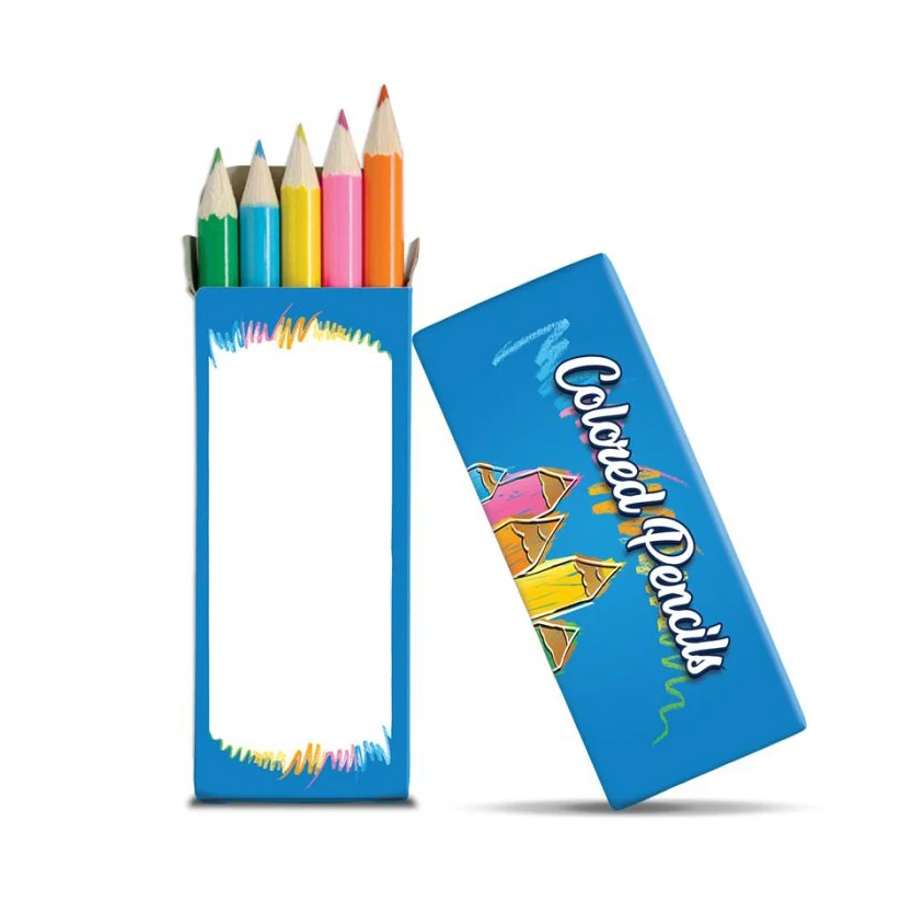 Pre-sharpened 5 Pack Colored Pencils 1