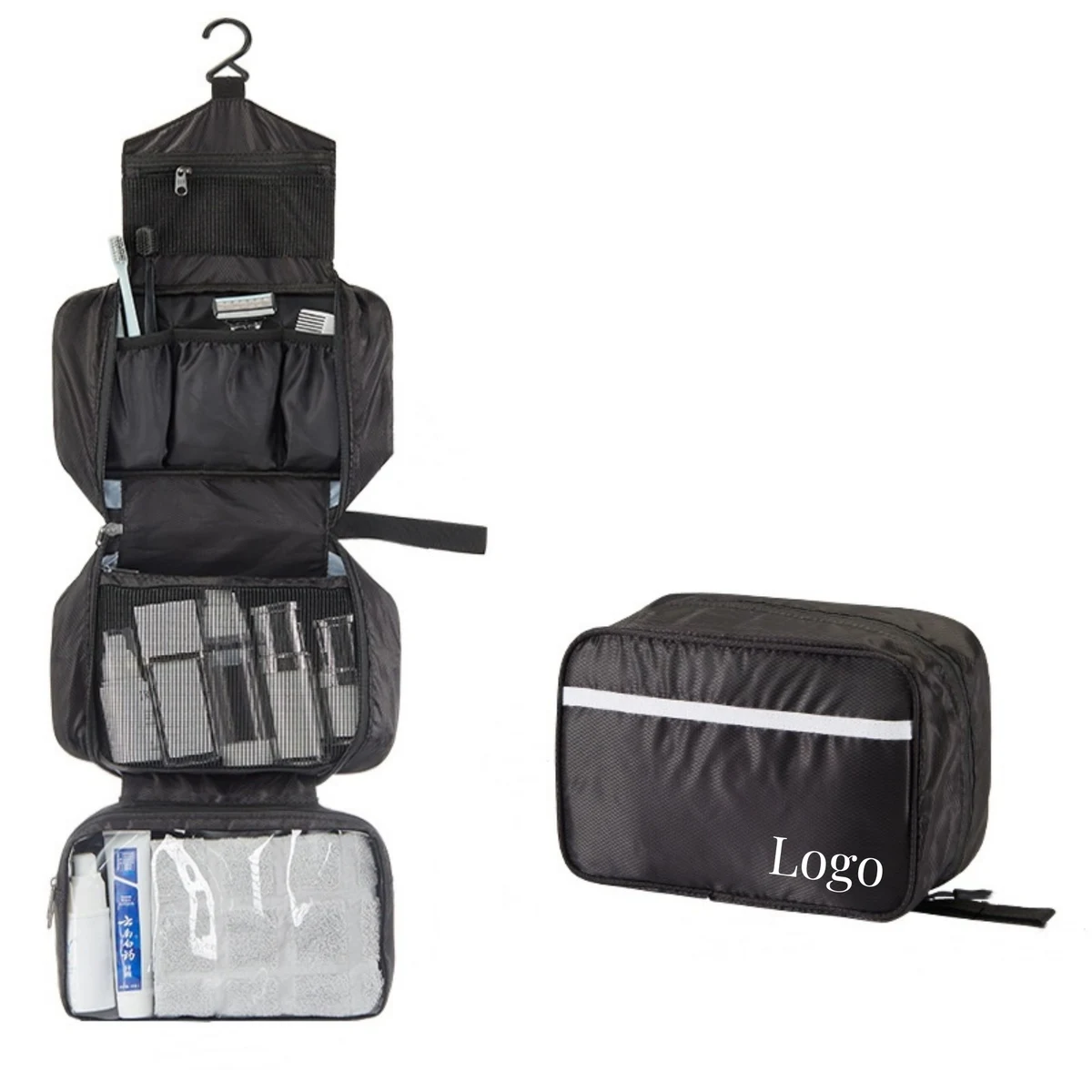Travel Hanging Folding Toiletry Bag 1