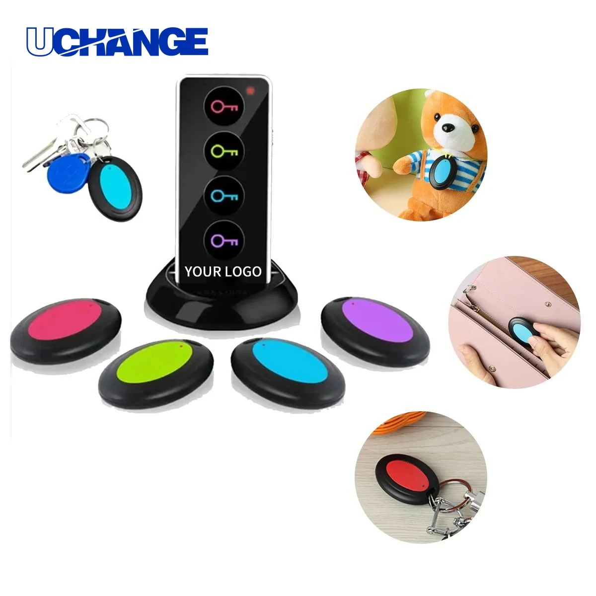 Wireless Item Finder with Four Receivers Locator Set 1