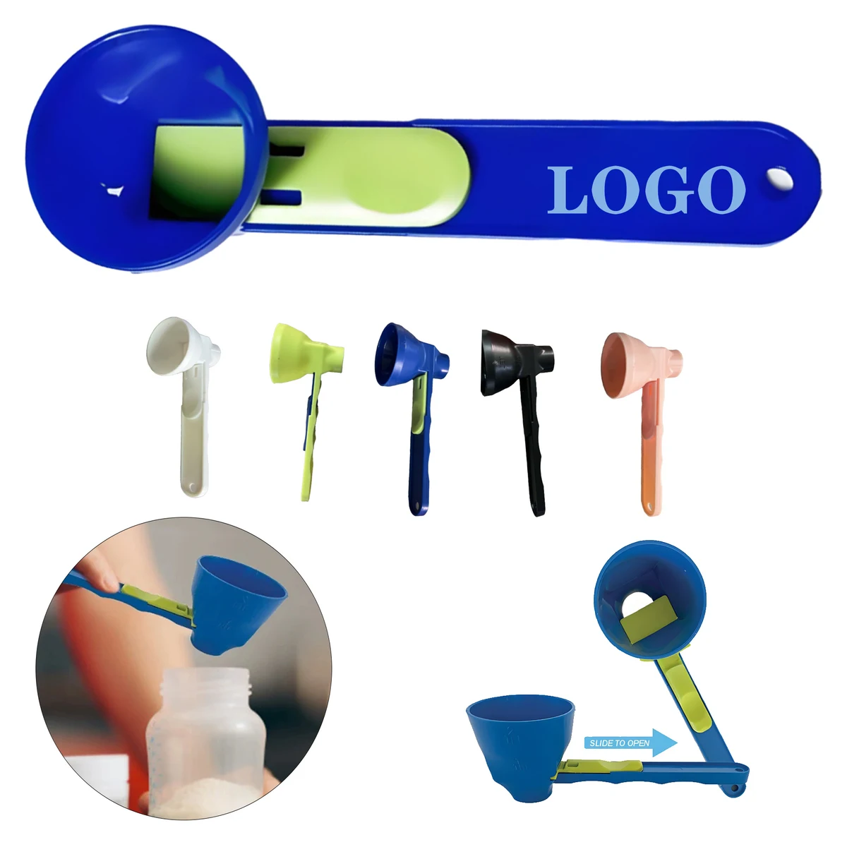 ABS Funnel Slid Spoon 1