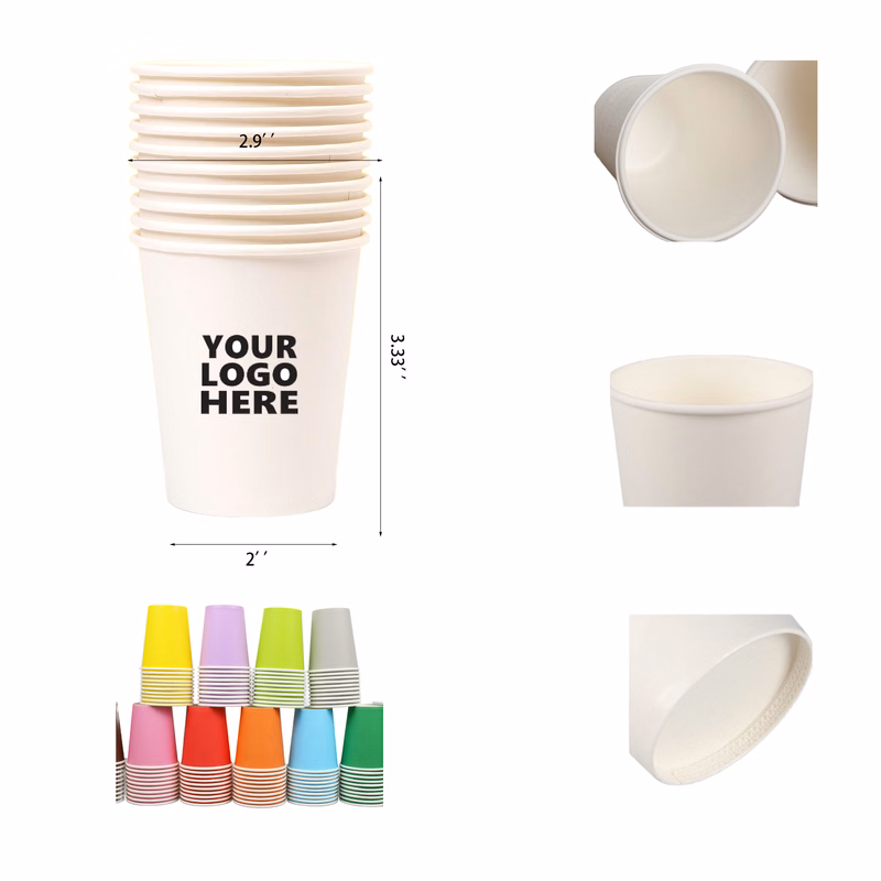 9oz Full Color Custom Disposable Paper Cup