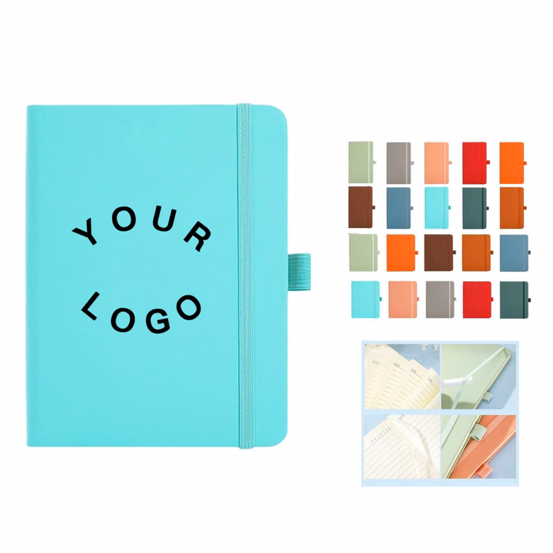 Durable Soft Cover Journal A6 Size with Elastic