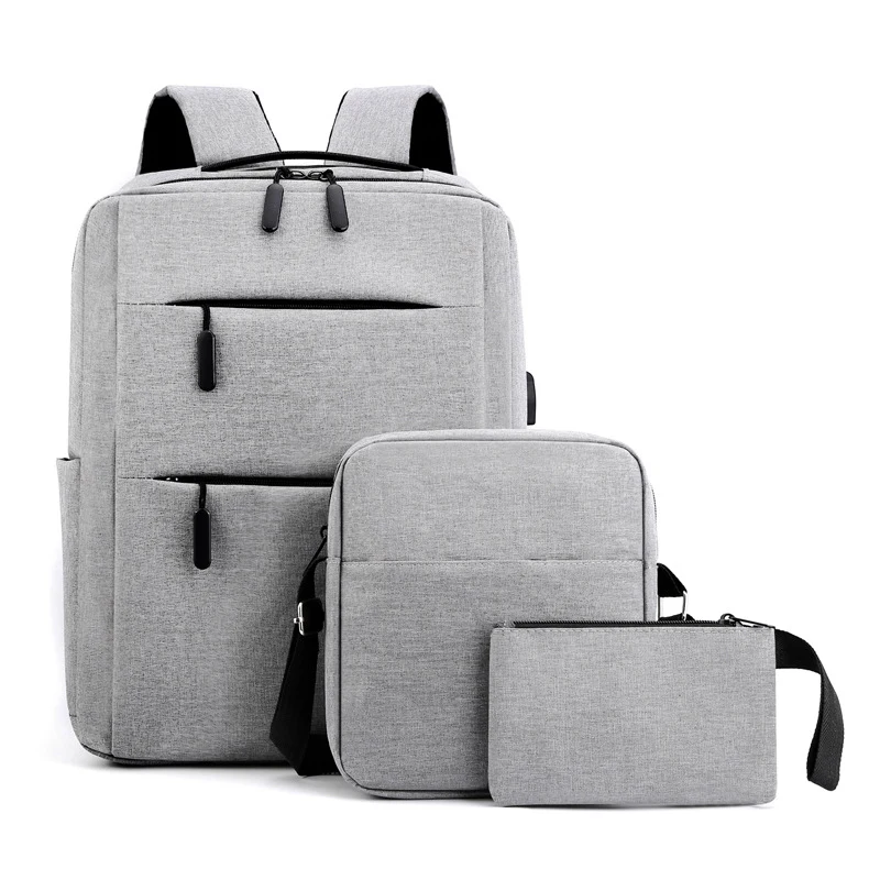Three Pieces Laptop Backpack 1