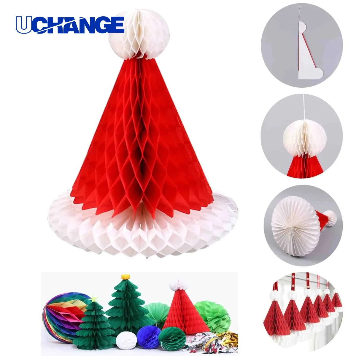 Paper Honeycomb Ball Decoration 1