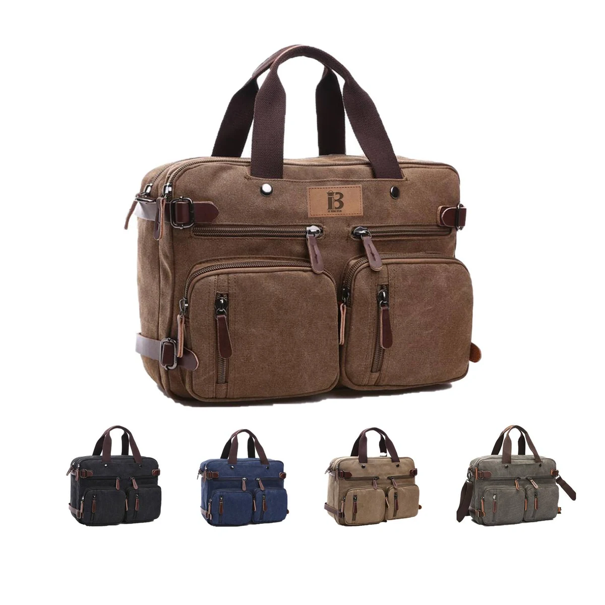 Convertible Messenger Shoulder Bag 1