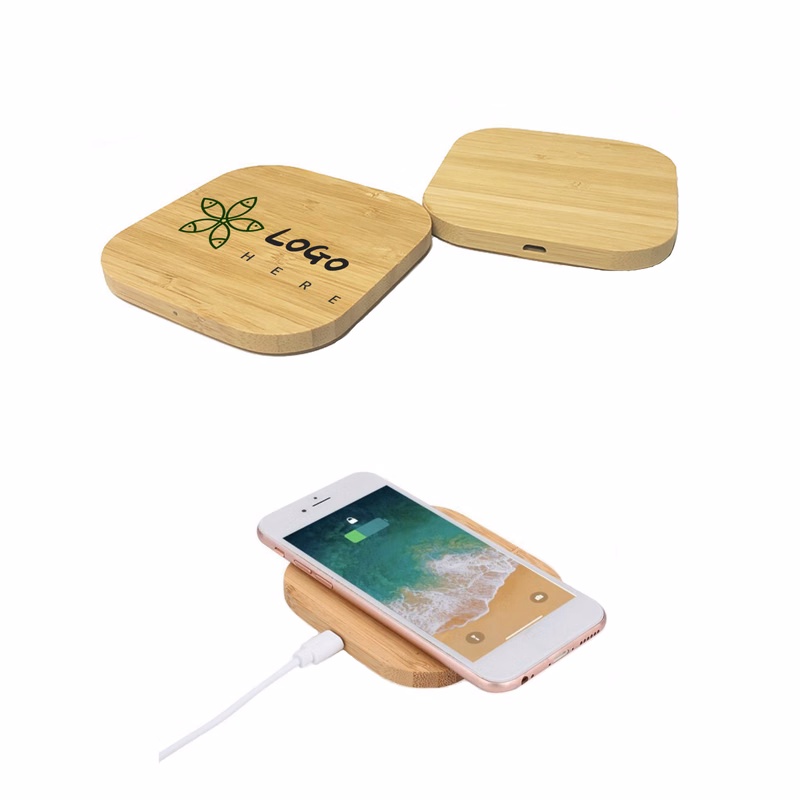 Bamboo Wood Wireless Charger