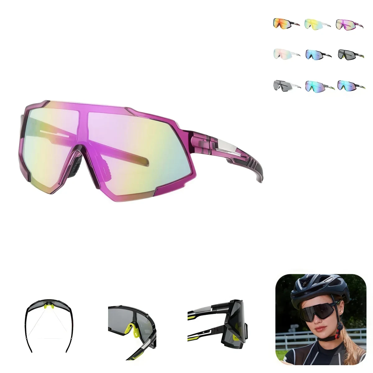 Outdoor Large Frame Cycling Sun Eyewear 1