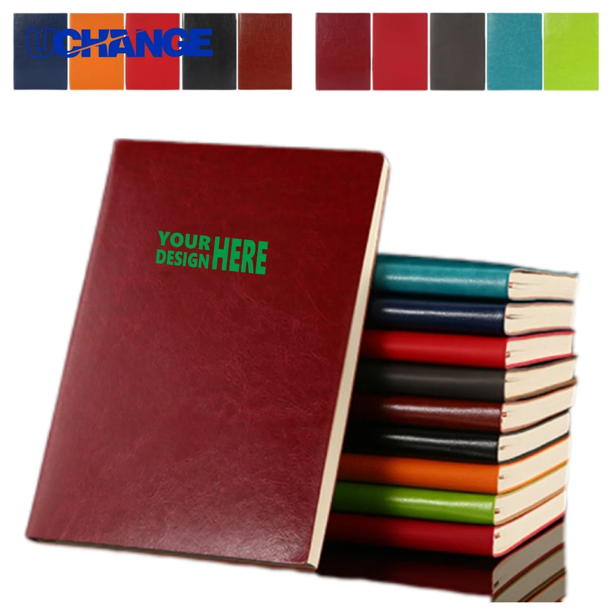 Classic A5 Leather Bound Notebook Journal for Archives 1