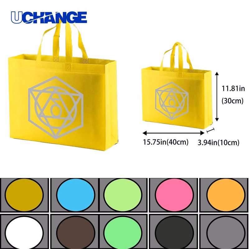 Medium 70 gsm Non-Woven Horizontal Tote Bag
