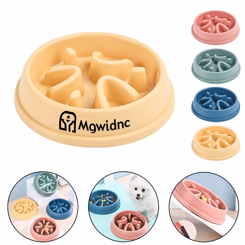 Slow Feeder Dog Bowl for Small Medium Large Pets