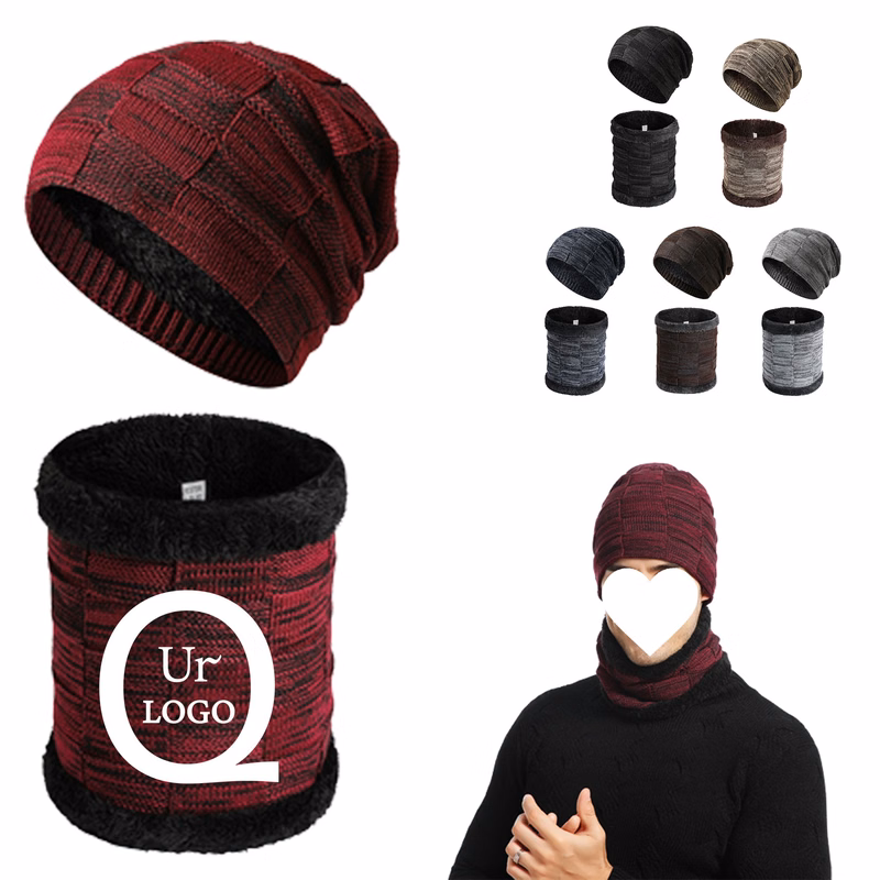 Scarf And Hat Two-Piece Set