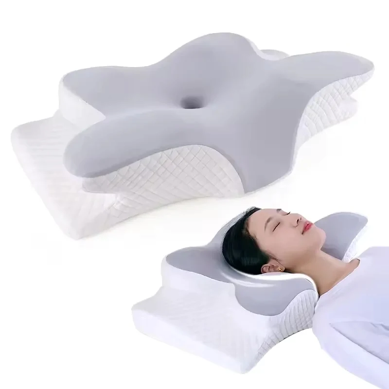 Slow Rebound Cervical Memory Cotton Pillow 1