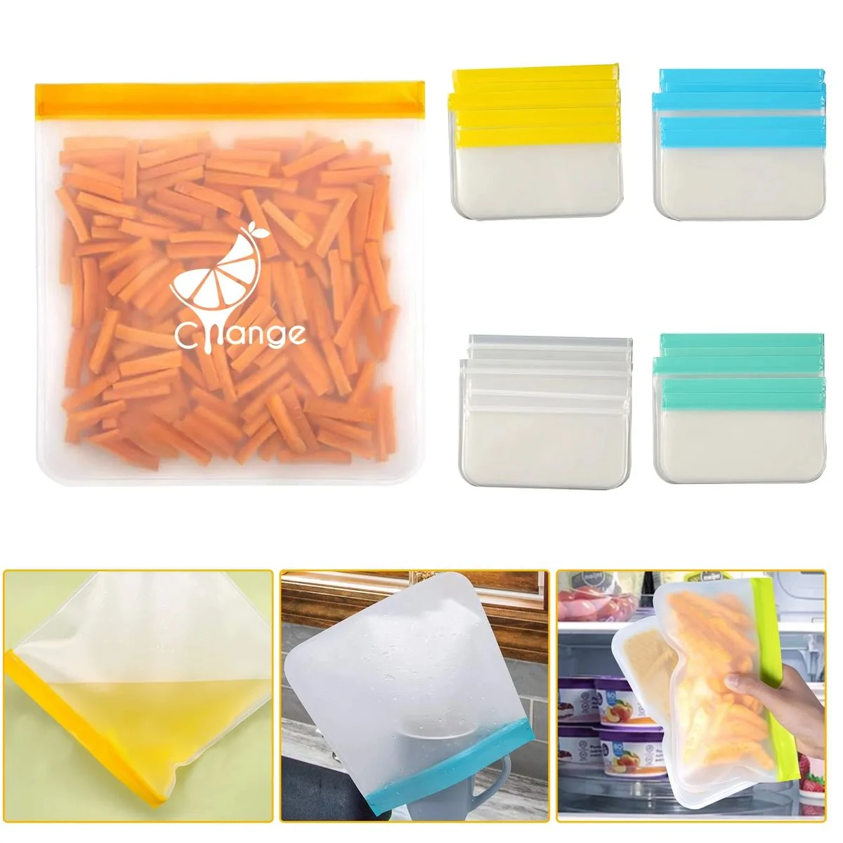 Reusable Food Storage Bags 1