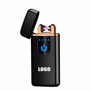 Sleek Round Angle Rectangle Electric Arc Lighter USB Charging