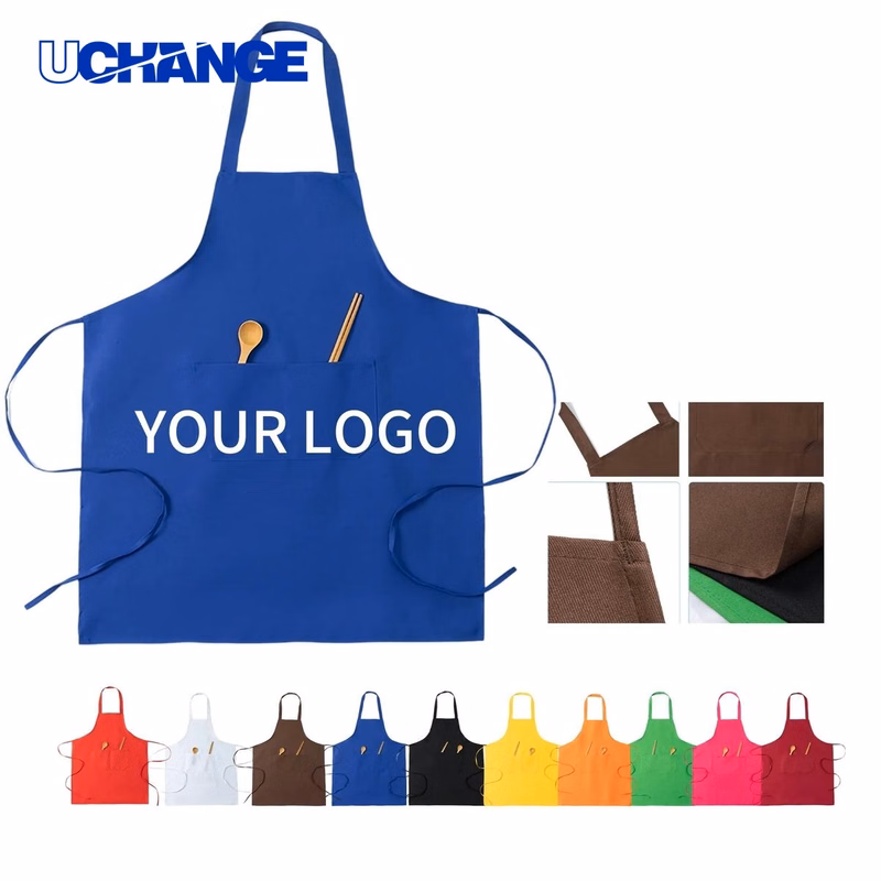 Polyester Kitchen Apron for Cooking or Promotions