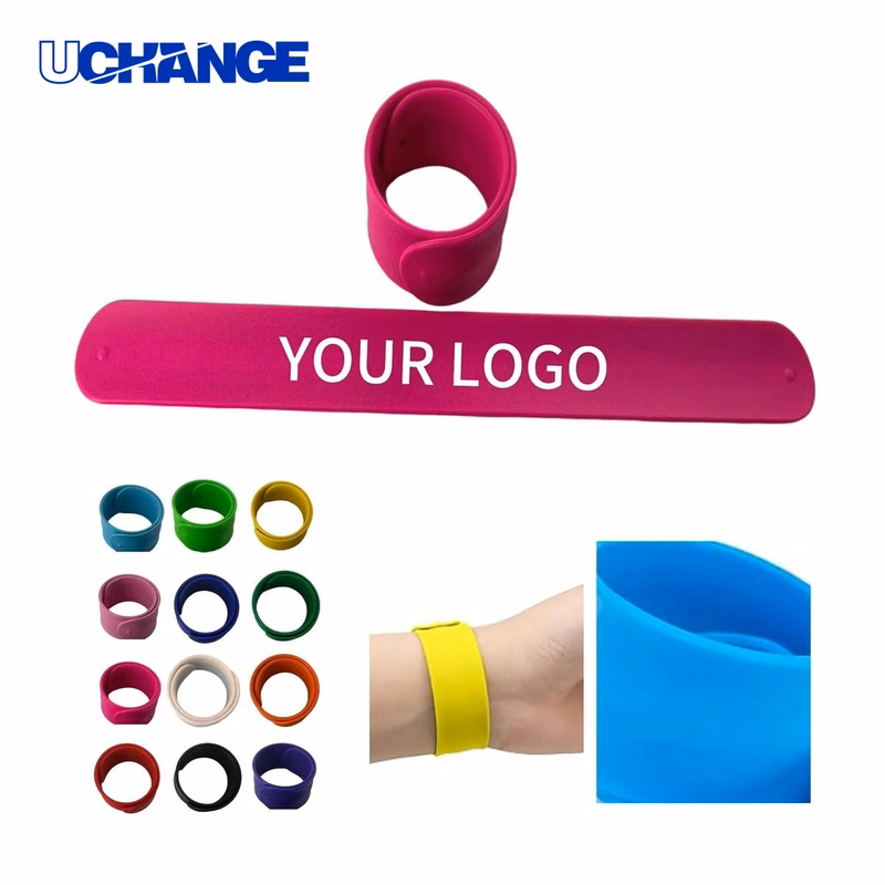 Silicone Slap Bracelet 8.7 Inch
