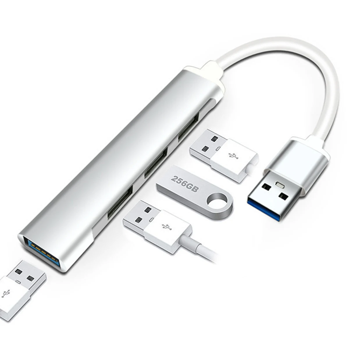 4 Port USB Data Hub 1