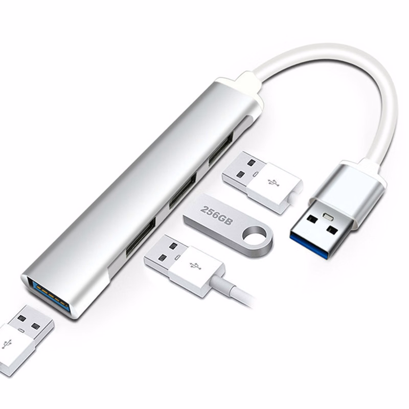 4 Port USB Data Hub