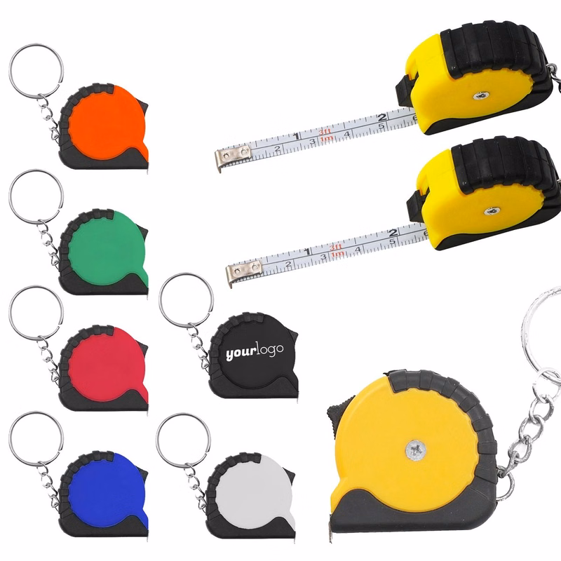 ABS Mini Tape Measure Keychain