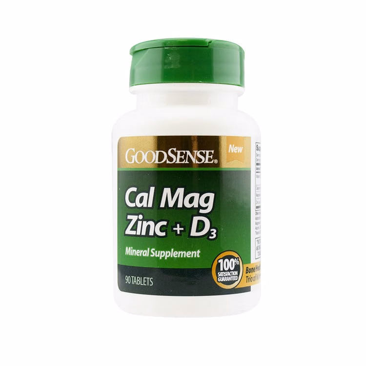 Cal Mag Zinc + D3 Tablets - 90 Count