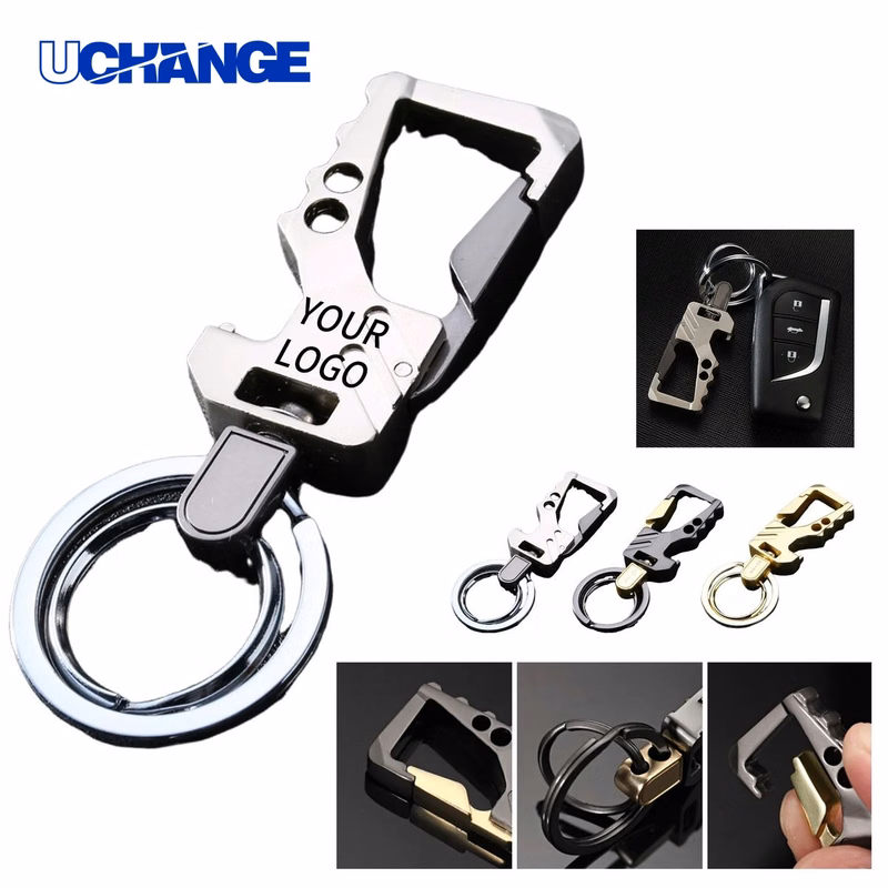 Zinc Alloy Keychain Opener Tool Durable for Daily Carry