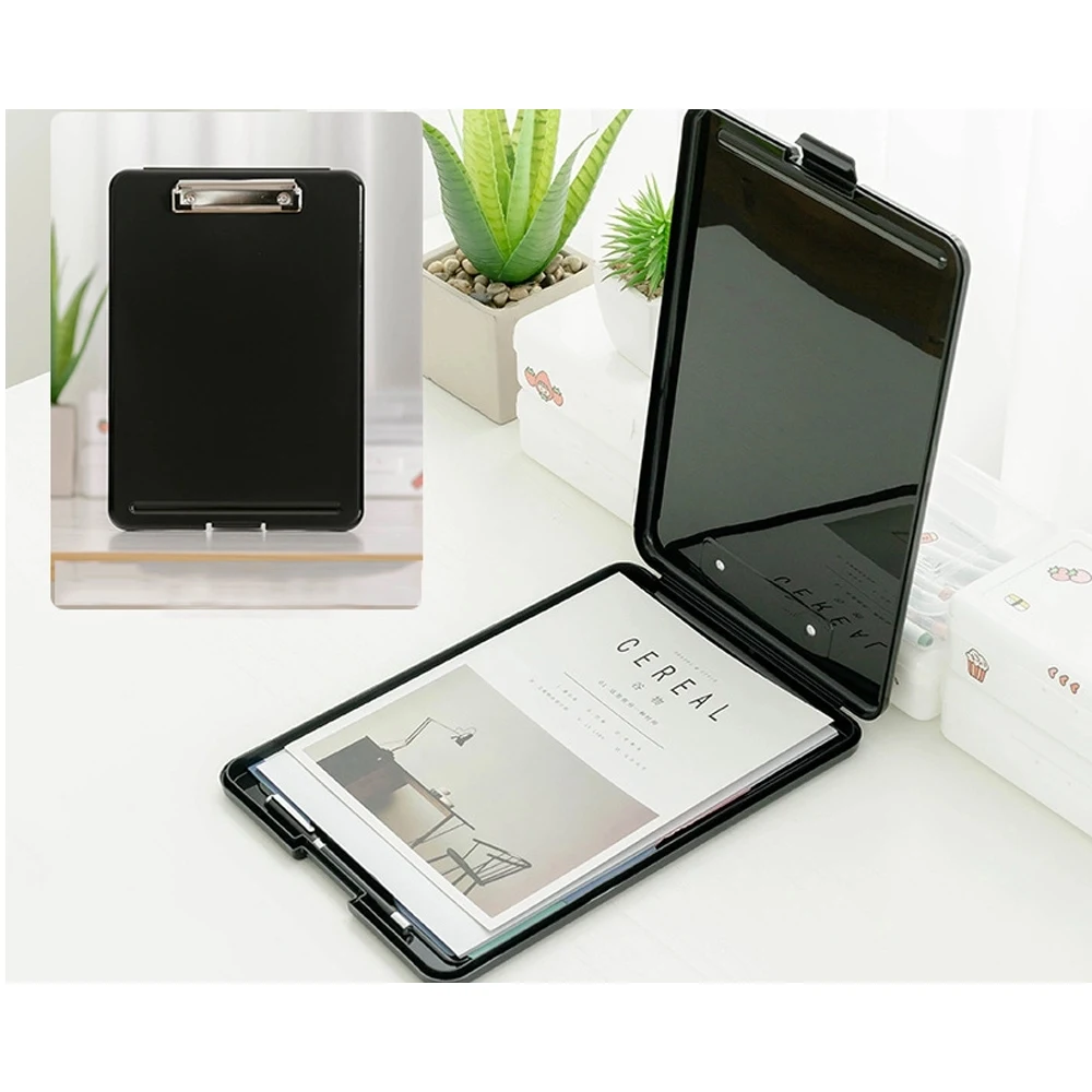 Offfice Nursing Waterproof Clipboard with Storage 1