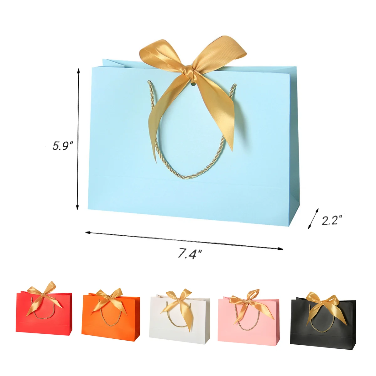 Gift Bags with Bow Ribbon 1