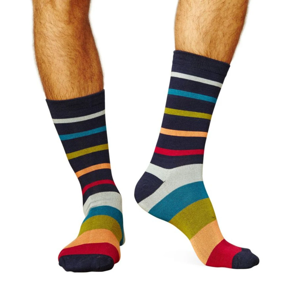 Below the calf knitted business crew socks, 168 or 200 needle 1