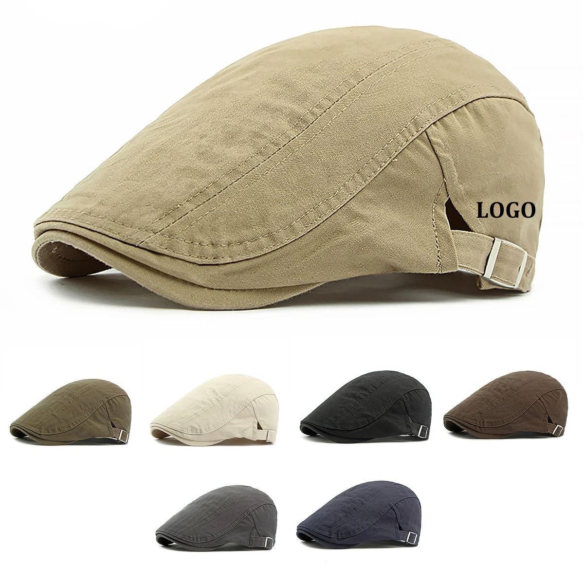 Unisex Denim Newsboy Cap 1