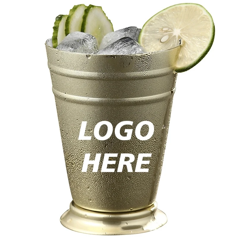Custom 13 oz Stainless Steel Julep Cup 1