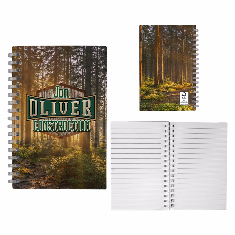 4" X 6" Soft Spiral Notebook