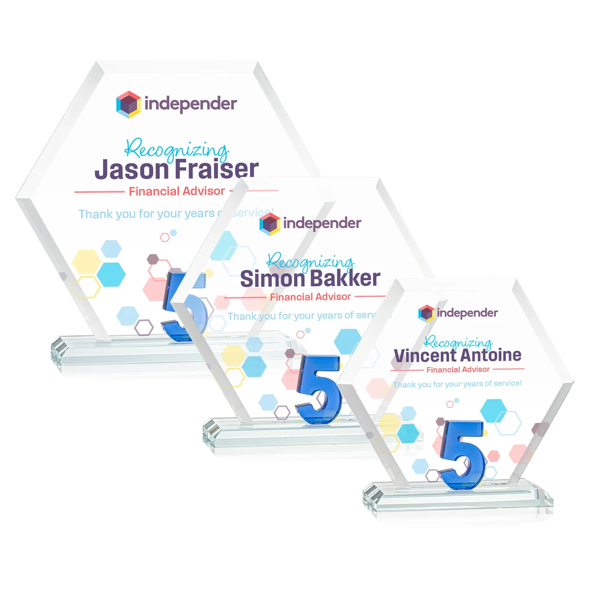 Riviera Anniversary VividPrint™ Award No 5 - Blue 1