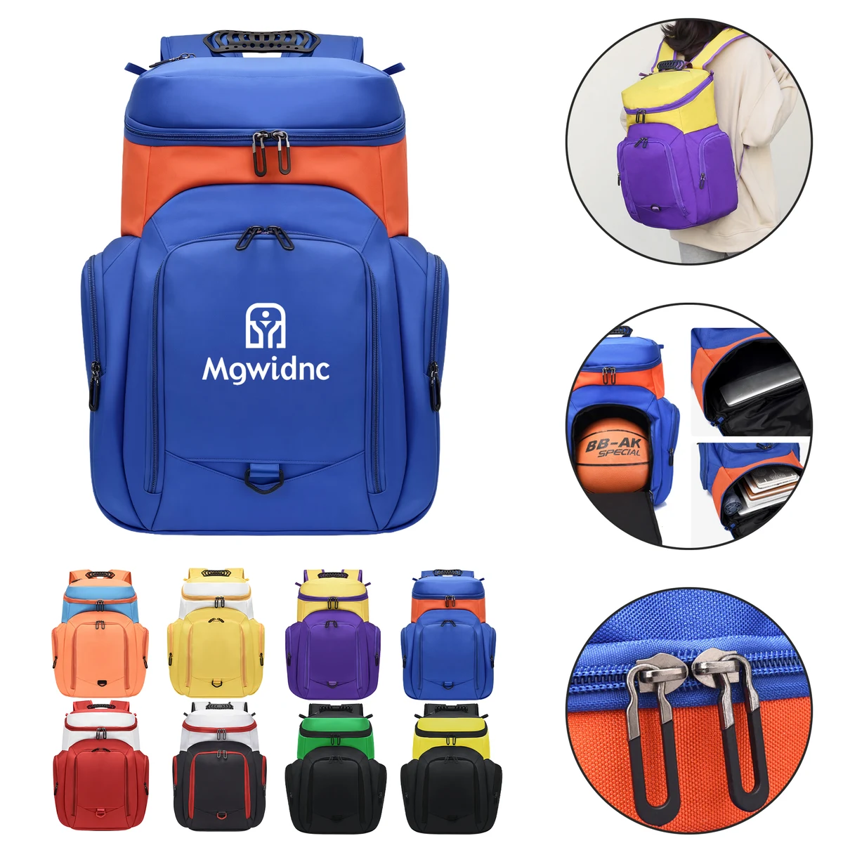 Large Capacity Basketball Backpack for Sports 1